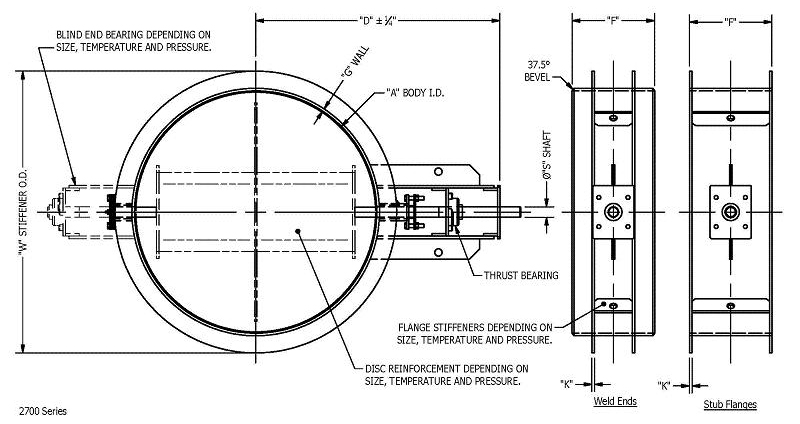 2700 Weld-In – Heavy Duty