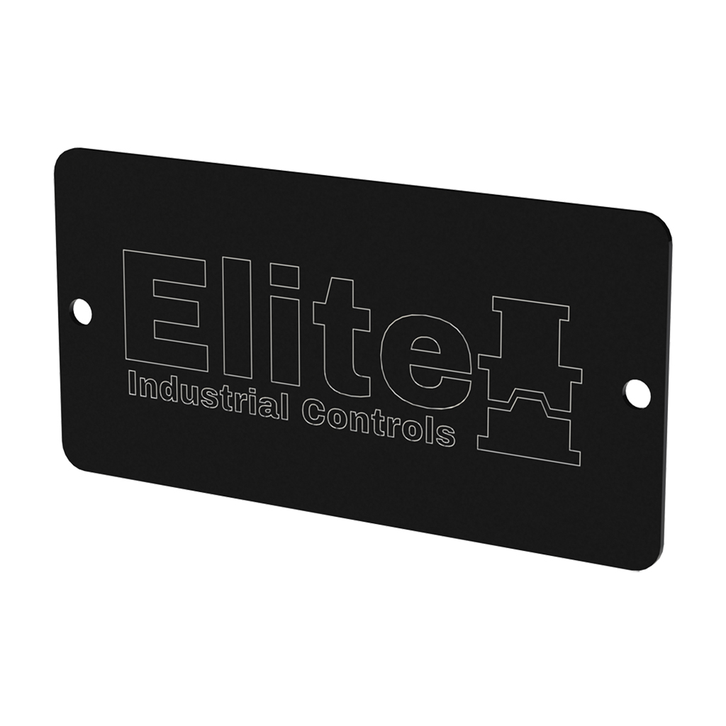 EIC Engraved Tag Example (Black)